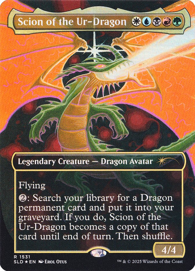 Scion of the Ur-Dragon (1531) - Secret Lair Drop (SLD)