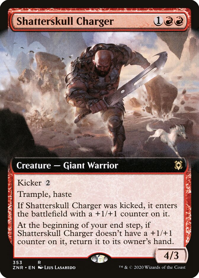 Shatterskull Charger (353) - Zendikar Rising (ZNR)