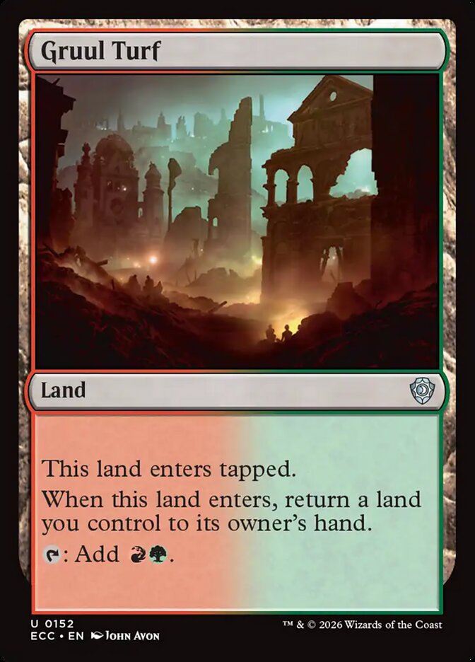Gruul Turf (152) - Lorwyn Eclipsed Commander (ECC)