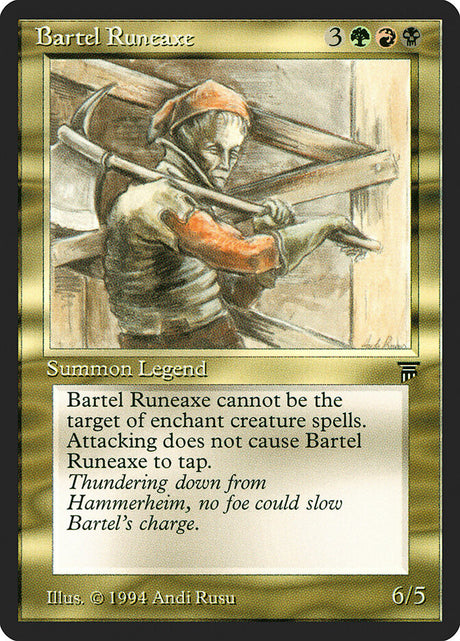Bartel Runeaxe (222) - Legends (LEG)