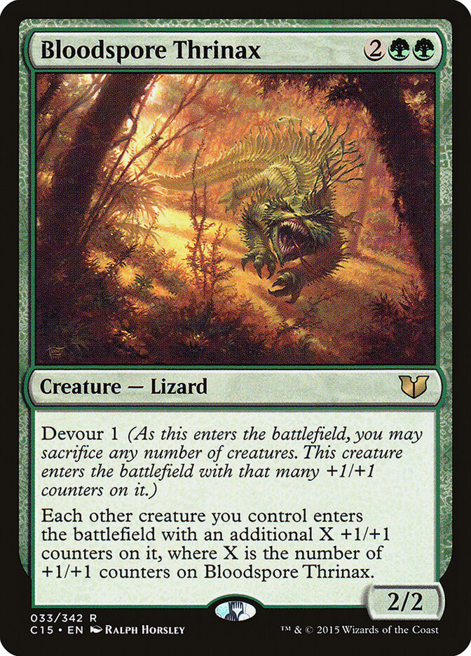Bloodspore Thrinax (33) - Commander 2015 (C15)