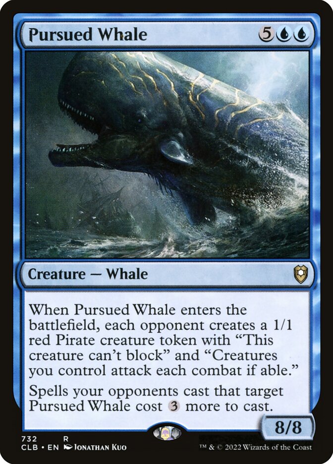 Pursued Whale (732) - Commander Legends: Battle for Baldur's Gate (CLB)