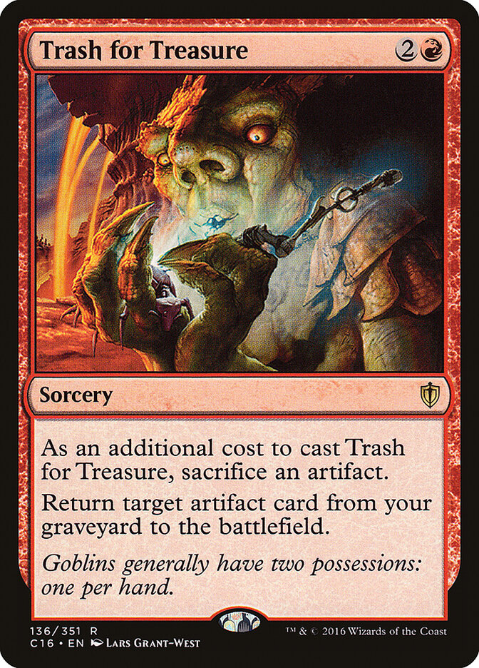Trash for Treasure (136) - Commander 2016 (C16)