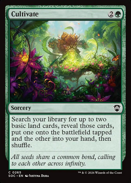 Cultivate (265) - Secrets of Strixhaven Commander (SOC)