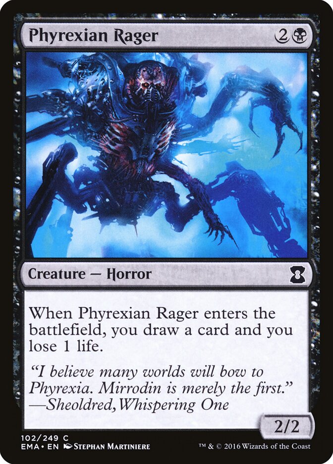 Phyrexian Rager (102) - Eternal Masters (EMA)