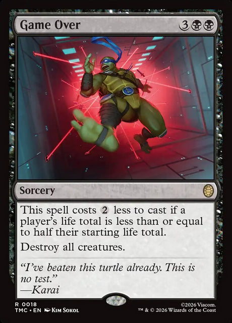Game Over (18) - Teenage Mutant Ninja Turtles Eternal (TMC)