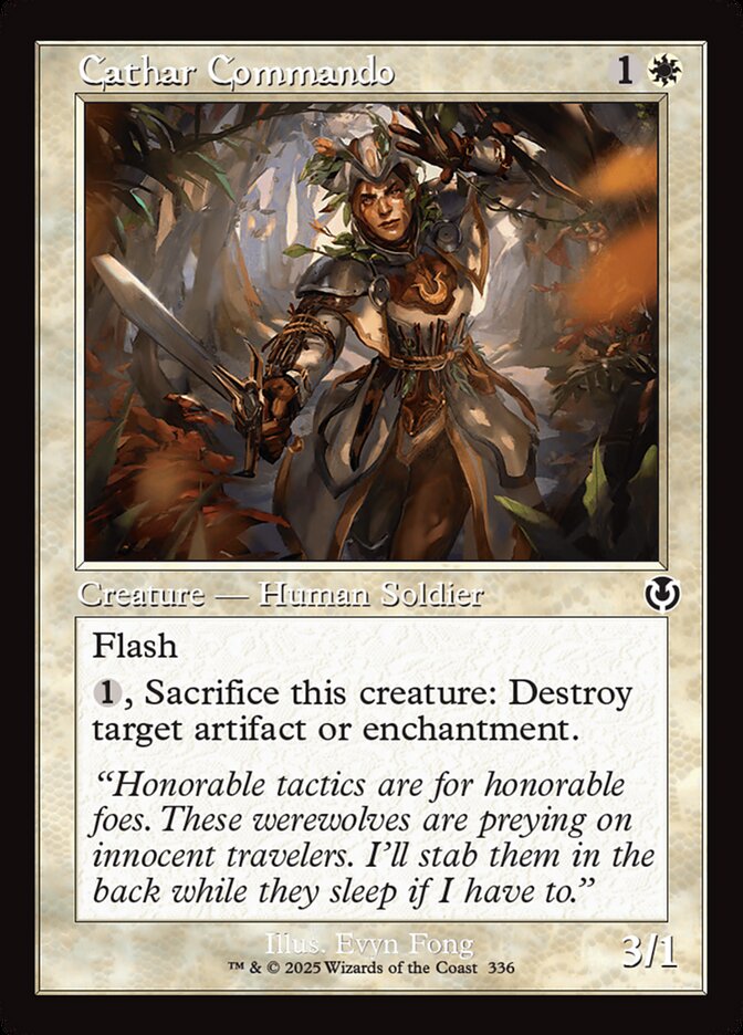 Cathar Commando - [Foil, Retro Frame] Innistrad Remastered (INR)