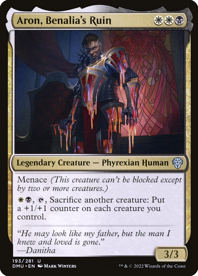 Aron, Benalia's Ruin (193) - Dominaria United (DMU)