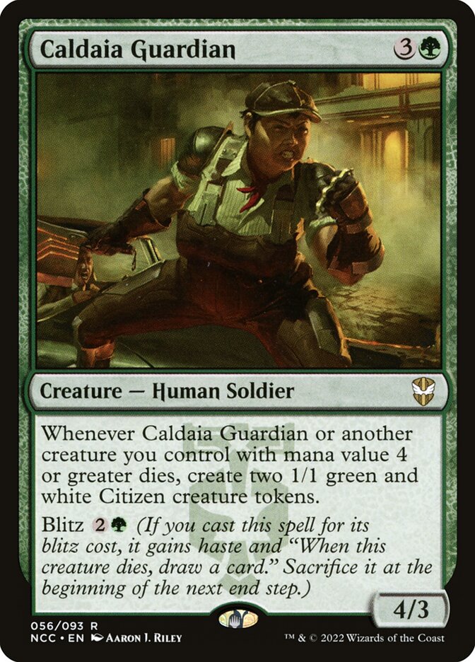Caldaia Guardian (56) - New Capenna Commander (NCC)