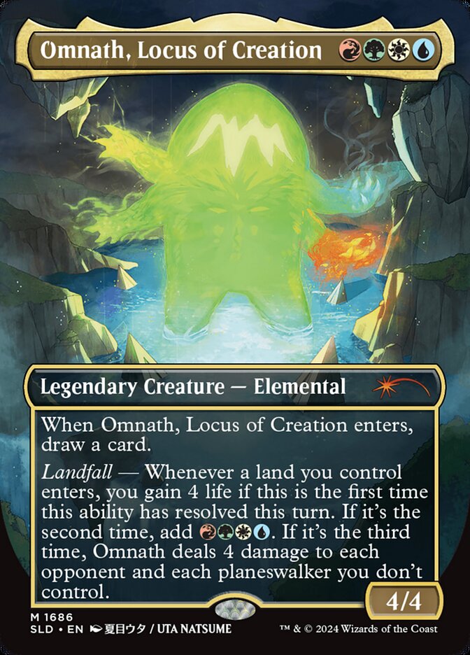 Omnath, Locus of Creation (1686) - Secret Lair Drop (SLD)