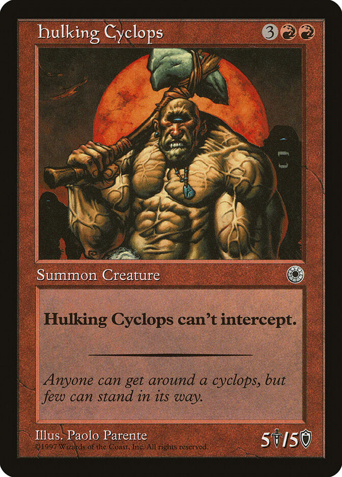 Hulking Cyclops (134) - Portal (POR)