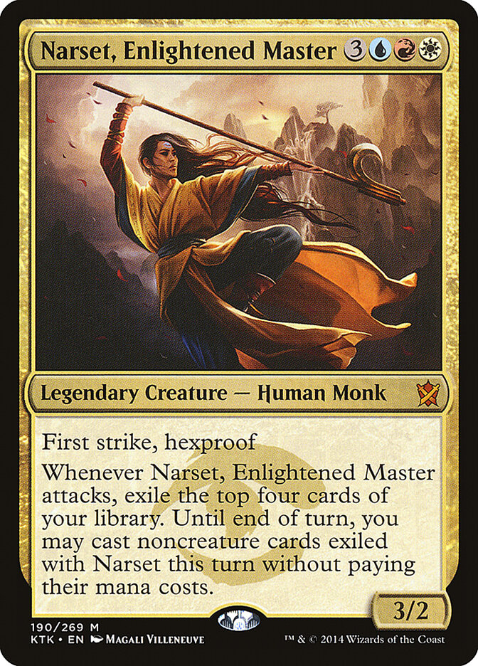 Narset, Enlightened Master (190) - Khans of Tarkir (KTK)