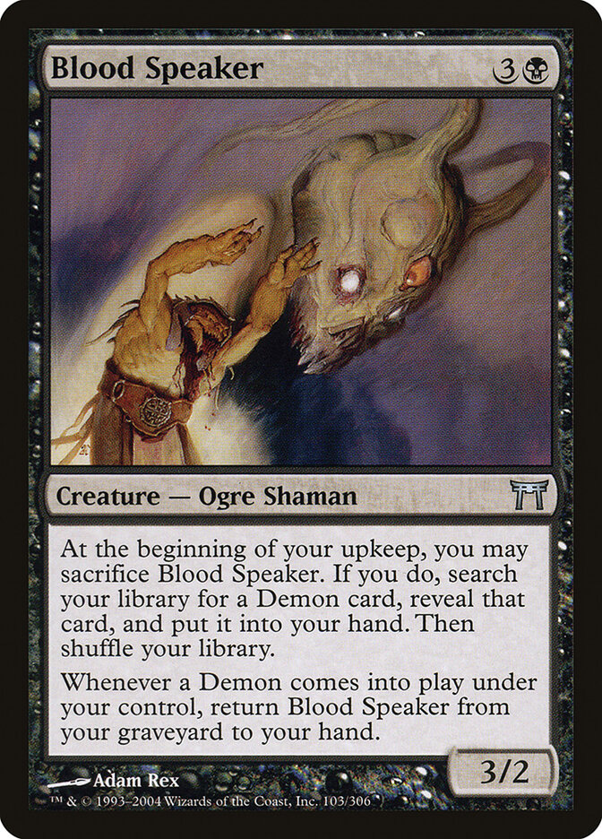 Blood Speaker (103) - Champions of Kamigawa (CHK)