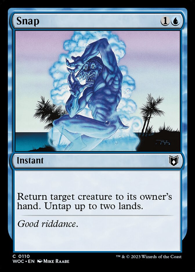 Snap (110) - Wilds of Eldraine Commander (WOC)