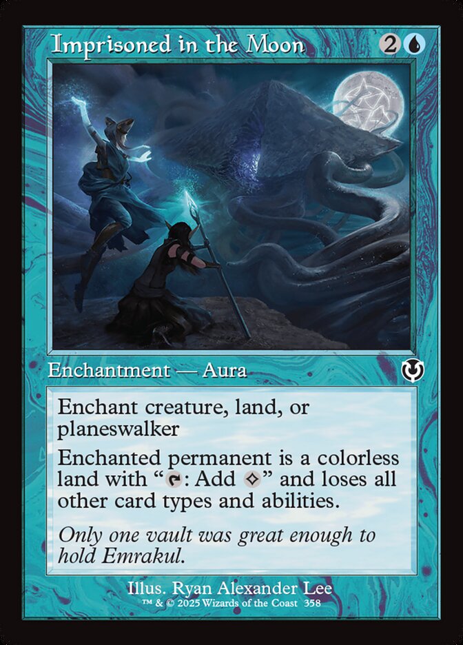 Imprisoned in the Moon - [Foil, Retro Frame] Innistrad Remastered (INR)