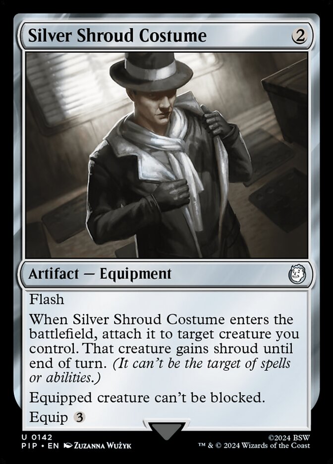 Silver Shroud Costume (142) - Fallout (PIP)