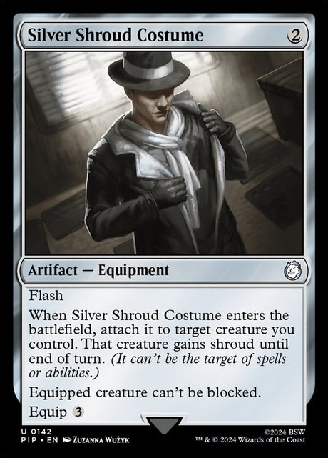 Silver Shroud Costume (142) - Fallout (PIP)