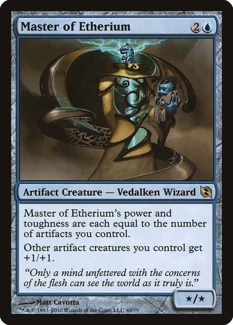 Master of Etherium (48) - Duel Decks: Elspeth vs. Tezzeret (DDF)