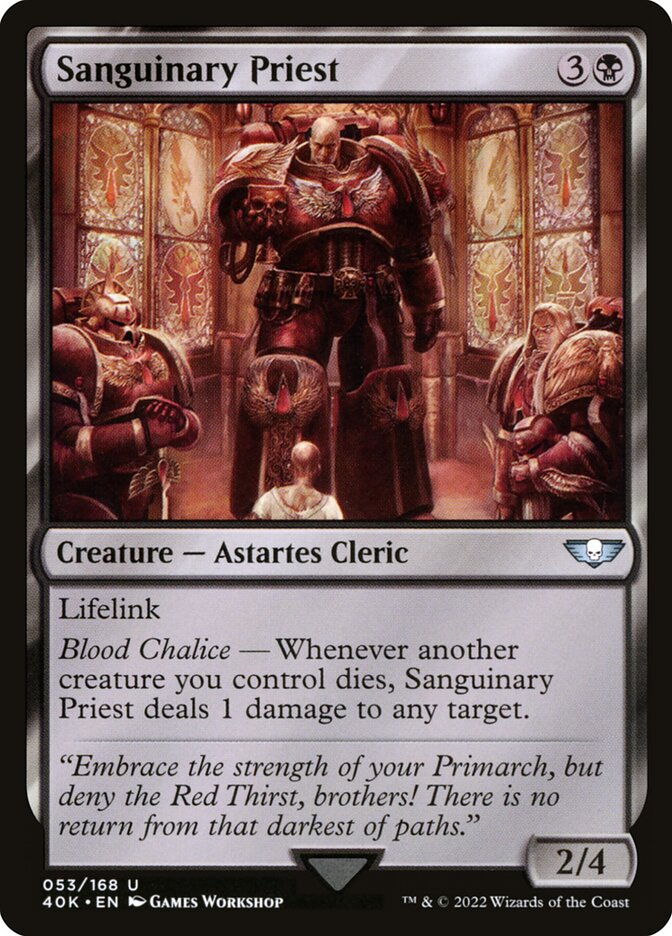 Sanguinary Priest (53) - Warhammer 40,000 Commander (40K)