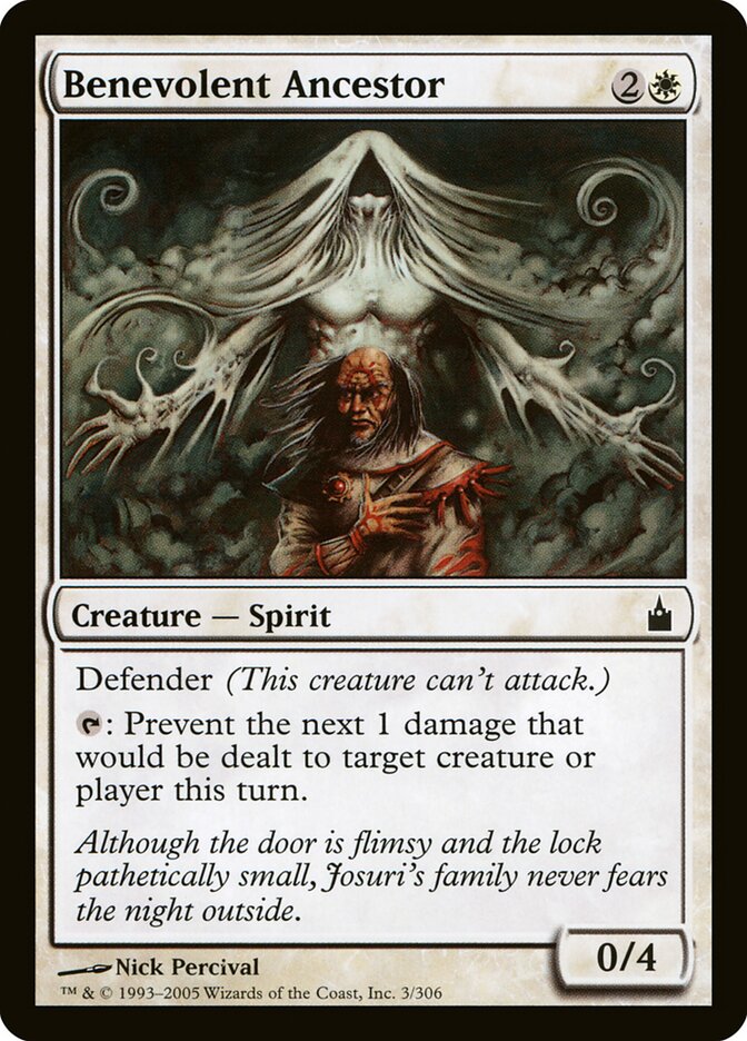 Benevolent Ancestor (3) - Ravnica: City of Guilds (RAV)
