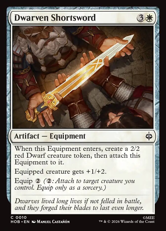 Dwarven Shortsword (10) - The Hobbit (HOB)