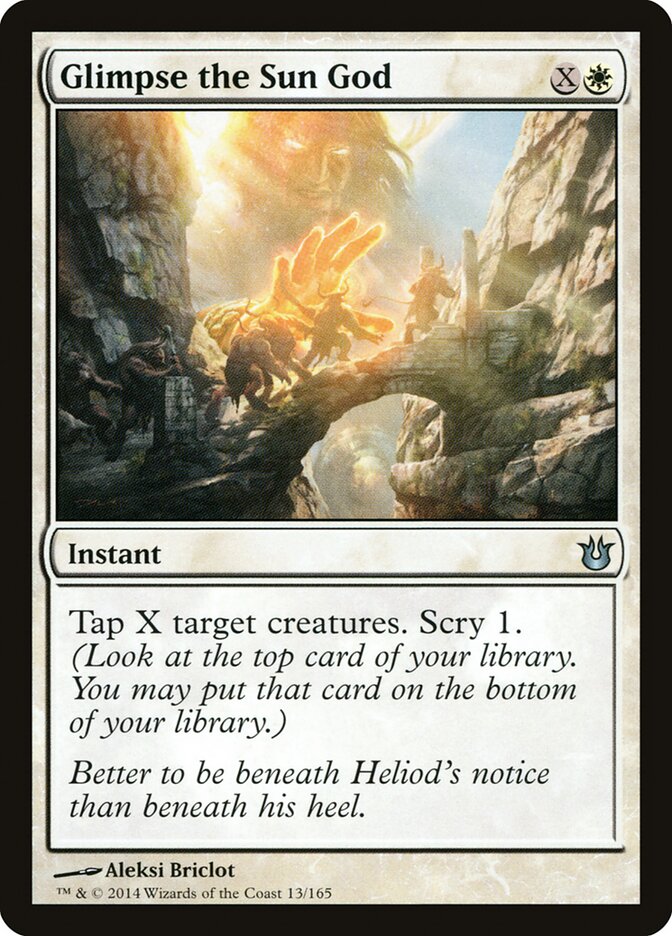 Glimpse the Sun God (13) - Born of the Gods (BNG)