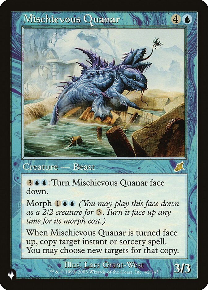 Mischievous Quanar (SCG-42) - The List (PLST)