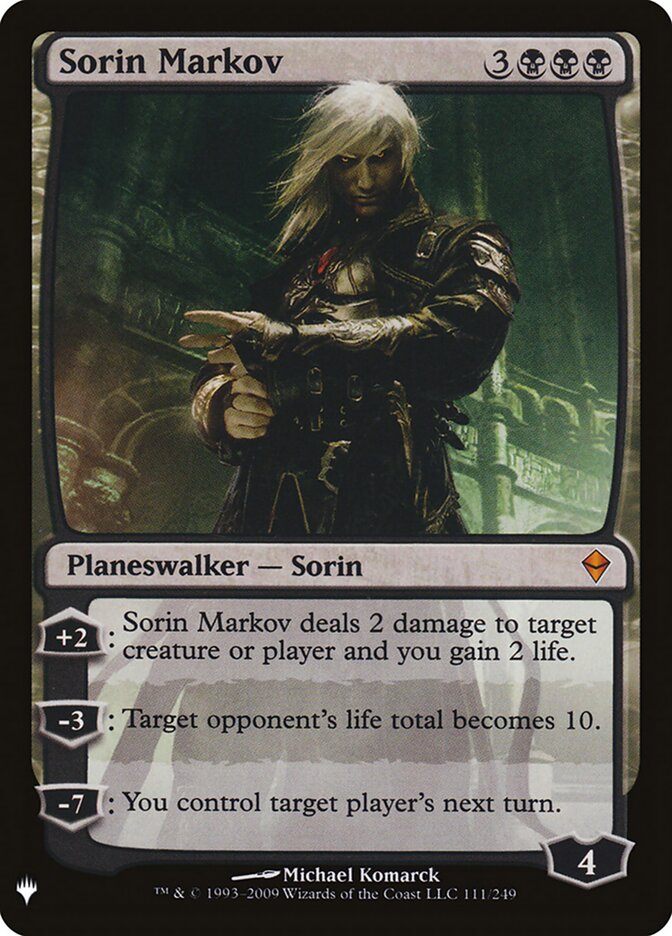 Sorin Markov (ZEN-111) - The List (PLST)