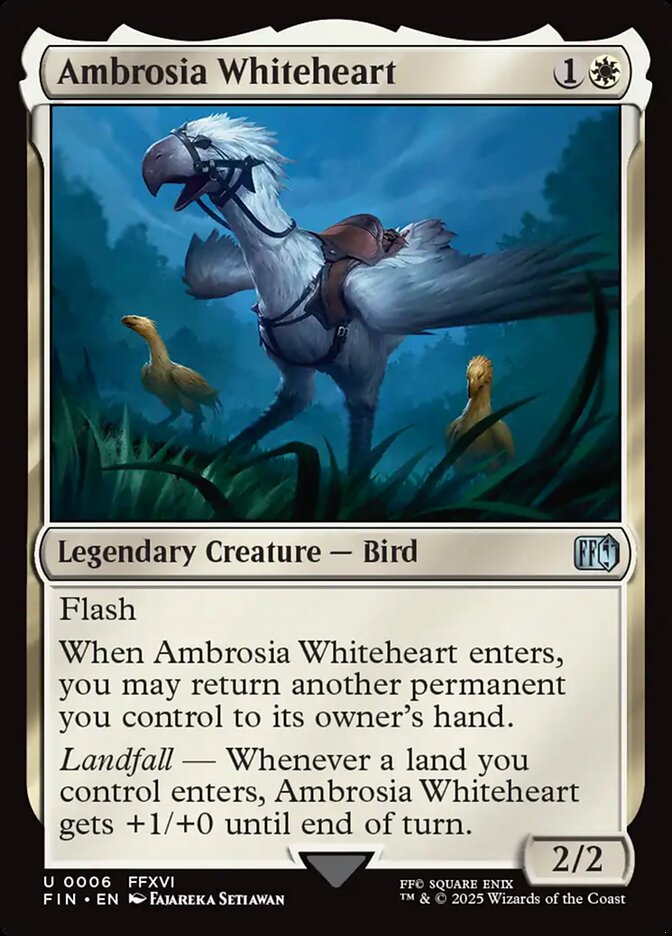 Ambrosia Whiteheart (6) - [Foil] Final Fantasy (FIN)
