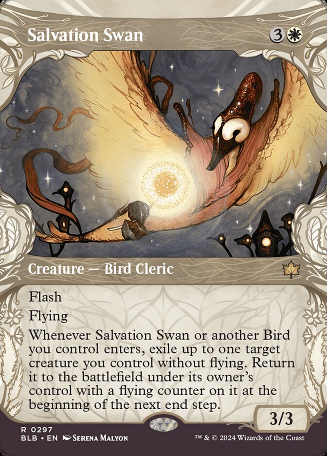 Salvation Swan - [Foil, Showcase] Bloomburrow (BLB)