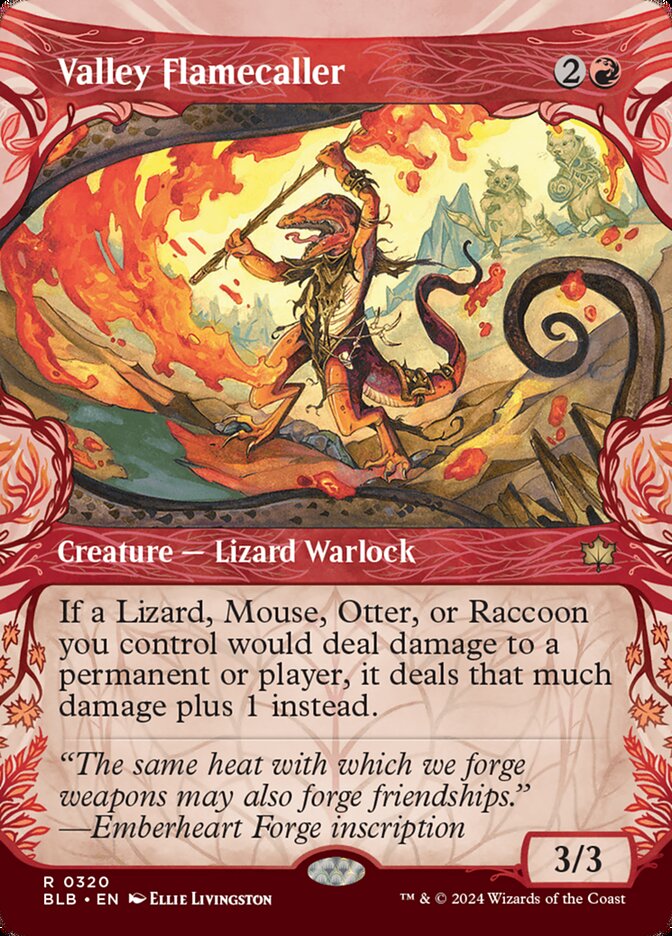 Valley Flamecaller (320) - Bloomburrow (BLB)