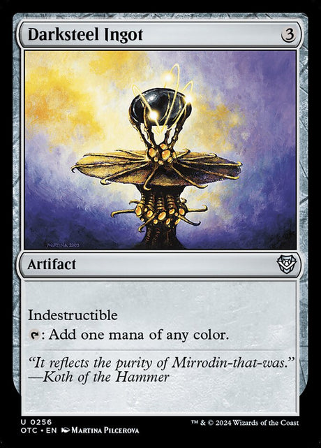 Darksteel Ingot (256) - Outlaws of Thunder Junction Commander (OTC)