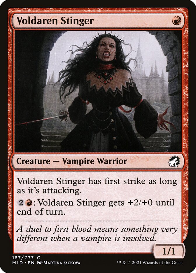 Voldaren Stinger (167) - Innistrad: Midnight Hunt (MID)