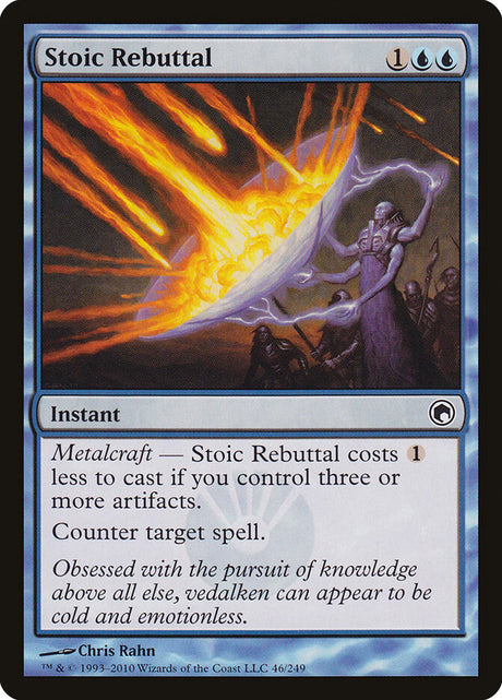 Stoic Rebuttal (46) - Scars of Mirrodin (SOM)