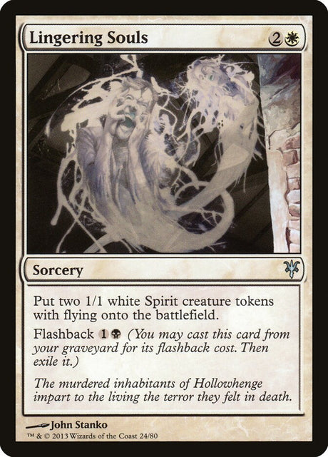 Lingering Souls (24) - Duel Decks: Sorin vs. Tibalt (DDK)