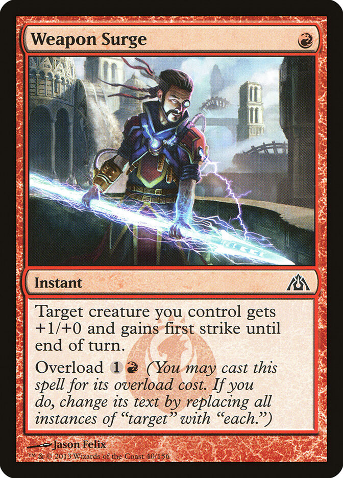 Weapon Surge (40) - Dragon's Maze (DGM)