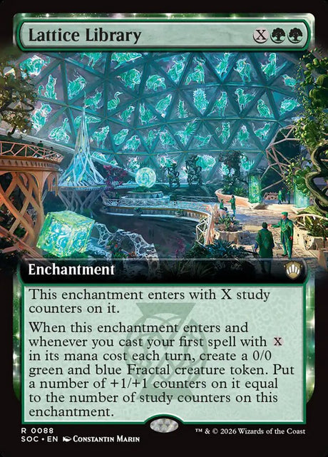 Lattice Library (88) - Secrets of Strixhaven Commander (SOC)