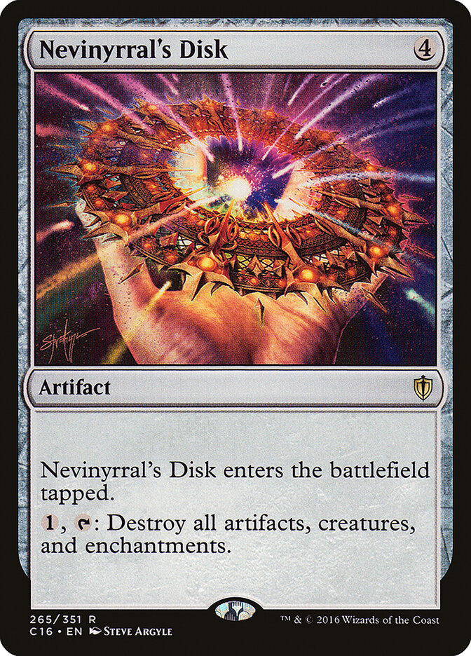 Nevinyrral's Disk (265) - Commander 2016 (C16)