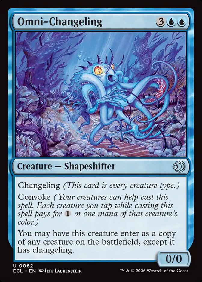 Omni-Changeling (62) - Lorwyn Eclipsed (ECL)