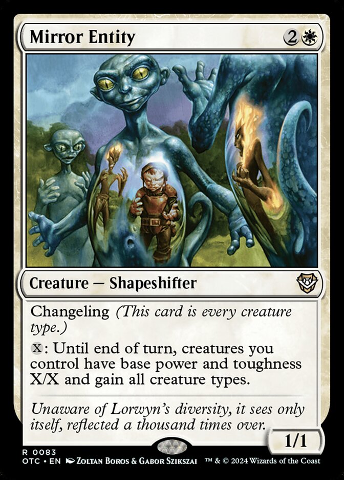 Mirror Entity (83) - Outlaws of Thunder Junction Commander (OTC)