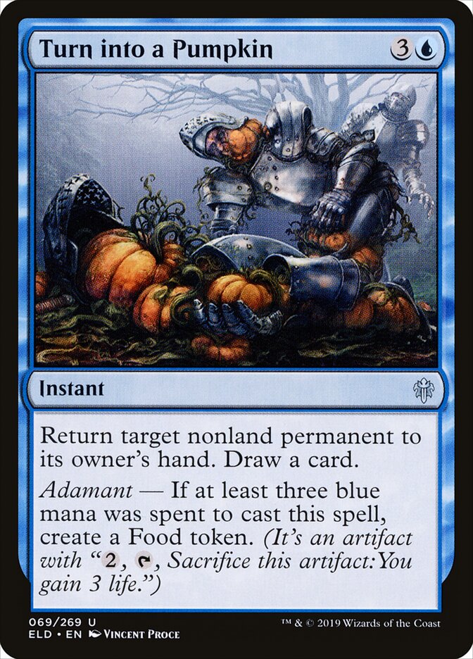 Turn into a Pumpkin (69) - Throne of Eldraine (ELD)