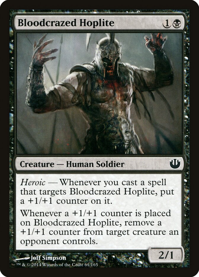 Bloodcrazed Hoplite (61) - Journey into Nyx (JOU)