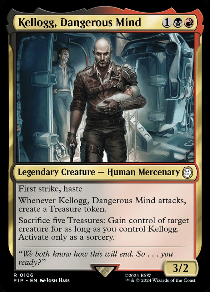 Kellogg, Dangerous Mind - [Foil] Fallout (PIP)