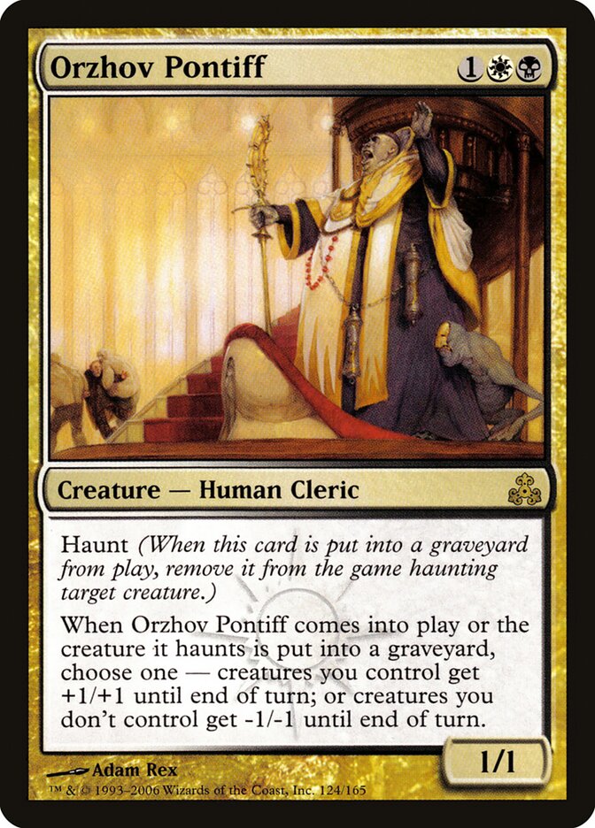 Orzhov Pontiff (124) - Guildpact (GPT)