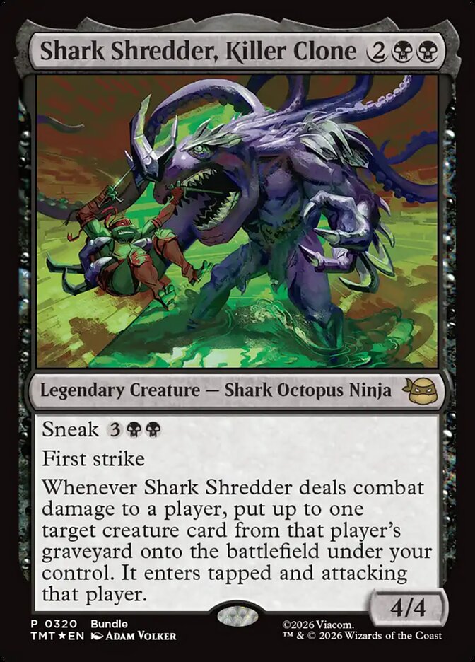 Shark Shredder, Killer Clone (320) - Teenage Mutant Ninja Turtles (TMT)