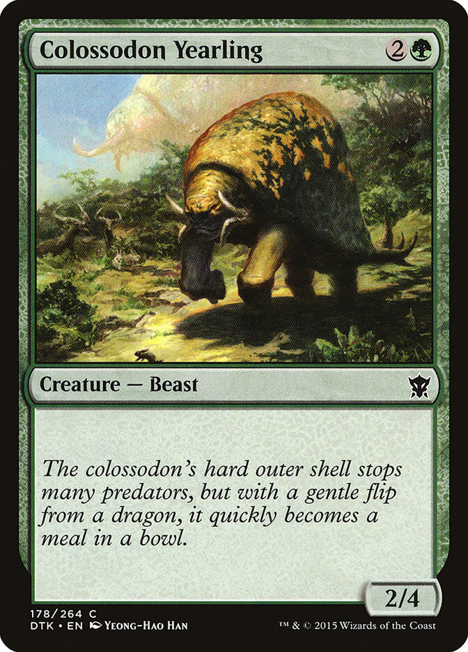 Colossodon Yearling (178) - Dragons of Tarkir (DTK)