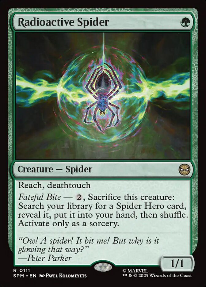 Radioactive Spider (111) - [Foil] Marvel's Spider-Man (SPM)