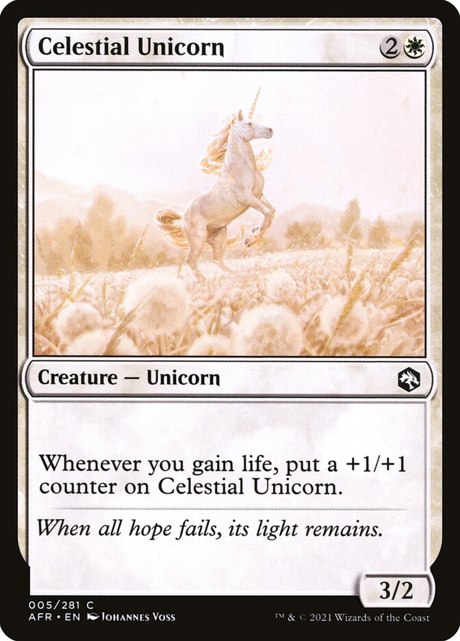 Celestial Unicorn (5) - Adventures in the Forgotten Realms (AFR)