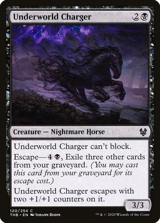 Underworld Charger (120) - Theros Beyond Death (THB)