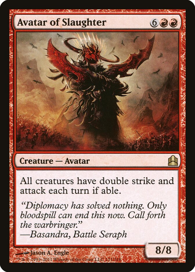 Avatar of Slaughter (111) - Commander 2011 (CMD)